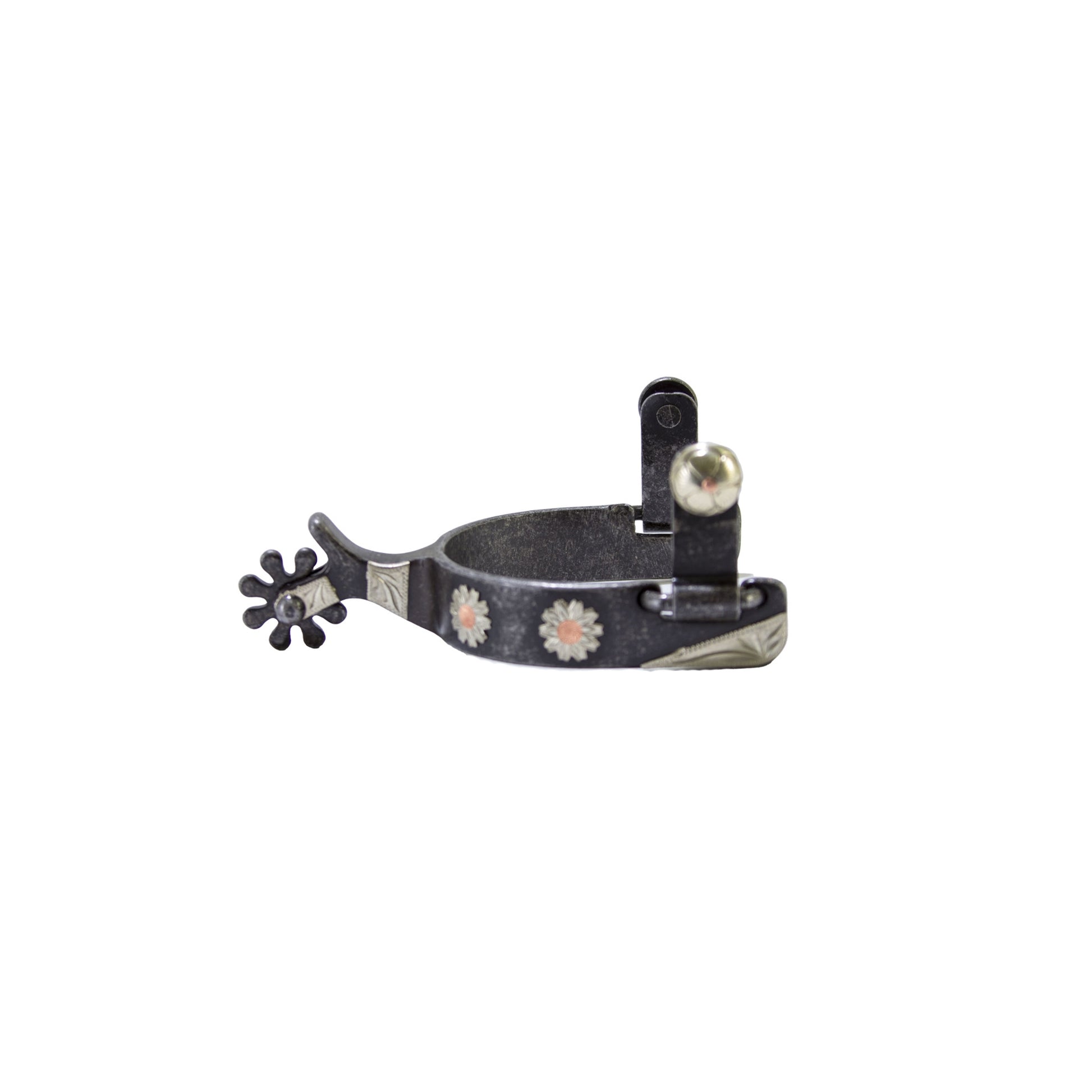 Spur with Flower Trim