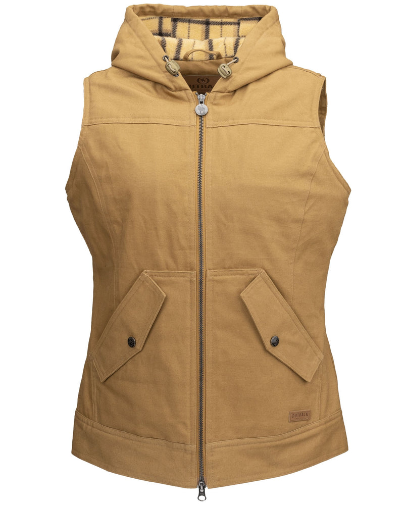 Outback Trading Ladies Canvas Heidi Vest