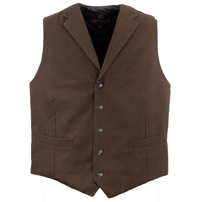 Outback Trading Mens Jessie Canvas Vest