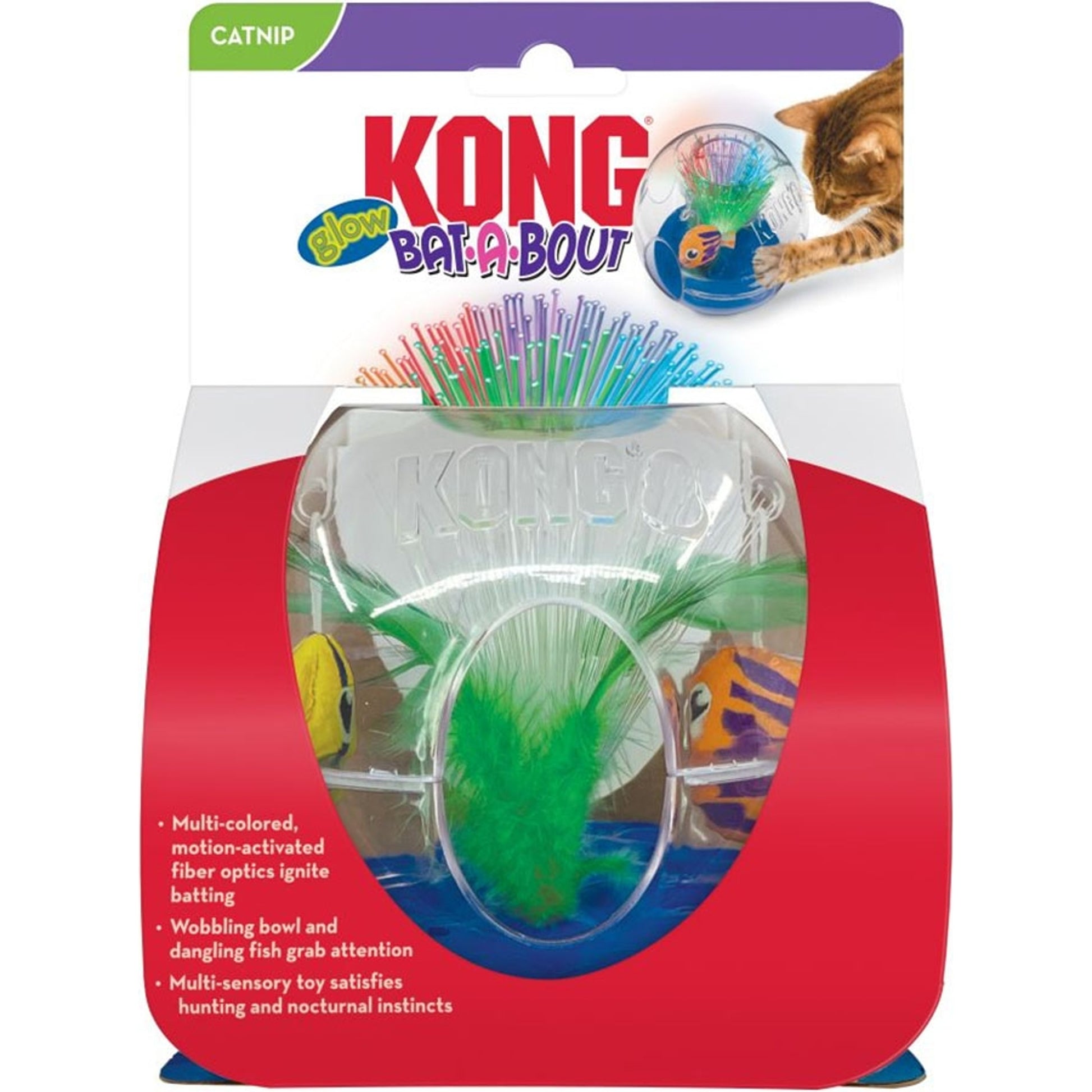 KONG Bat-A-Bout Glow Aquarium