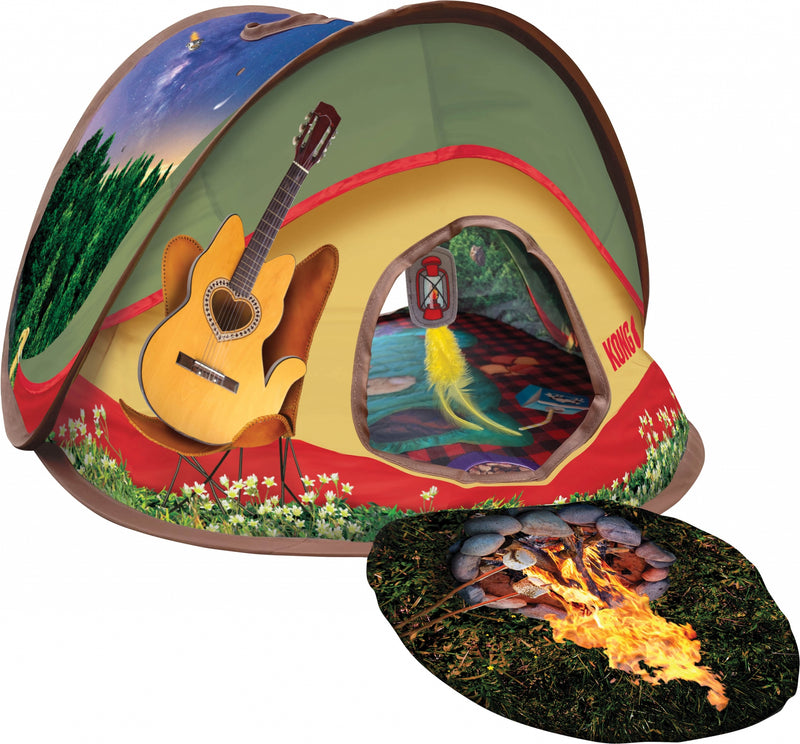 KONG Play Spaces Glamping Tent Cat Toy