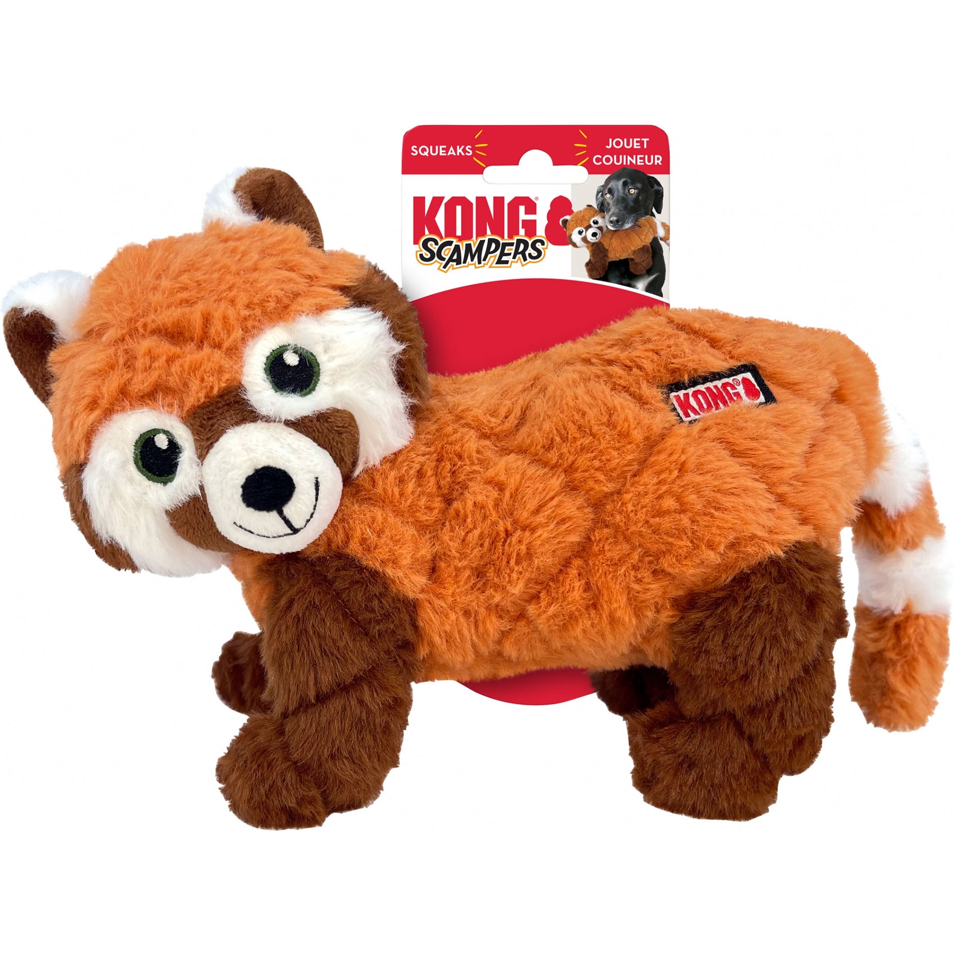 KONG Scampers Red Panda