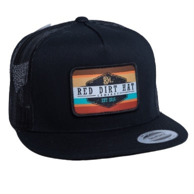 Red Dirt Hat Co Army Sunset Cap