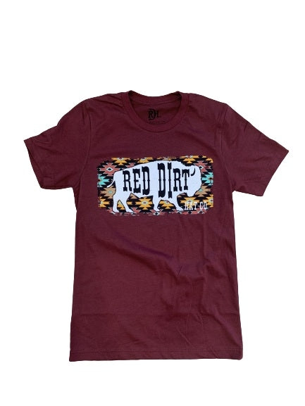 Red Dirt Hat Co Great White Buffalo II T-Shirt
