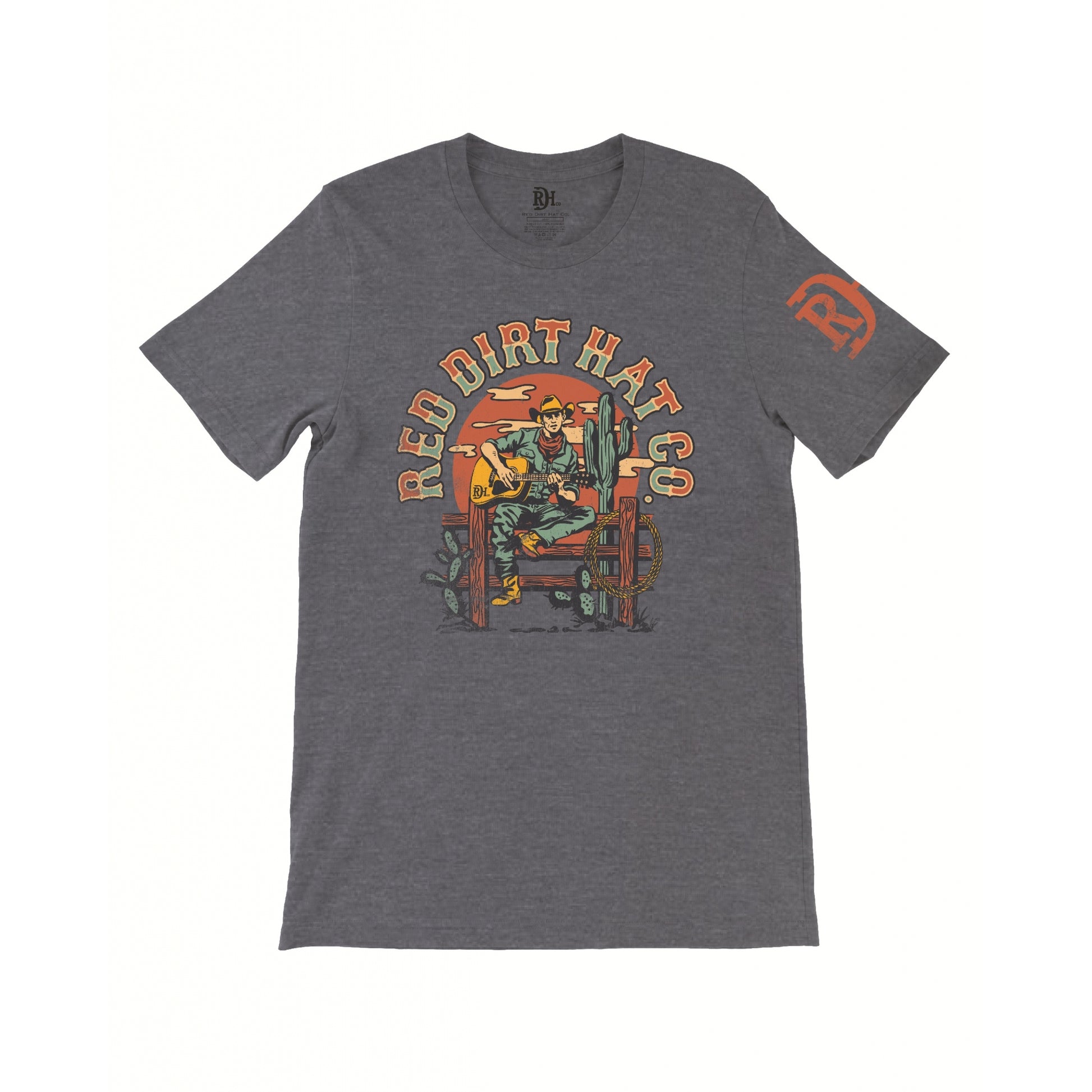 Red Dirt Hat Co Singing Cowboy T-Shirt