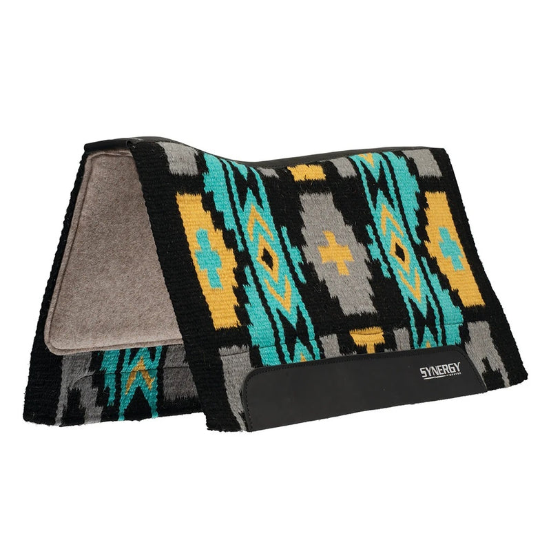 Weaver Synergy Wool Blend Felt Contoured Performance Saddle Pad
