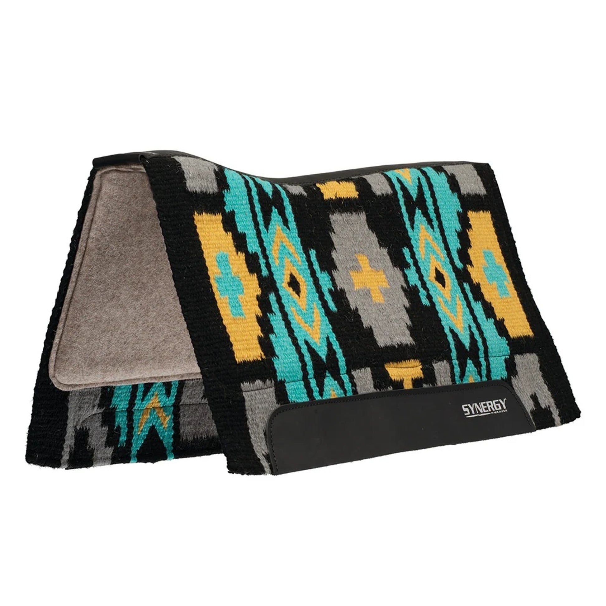 Weaver Synergy Wool Blend Felt Contoured Performance Saddle Pad