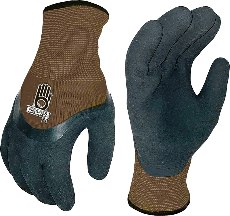 Bellingham Insulated 3/4 Dip Latex Palm Gloves