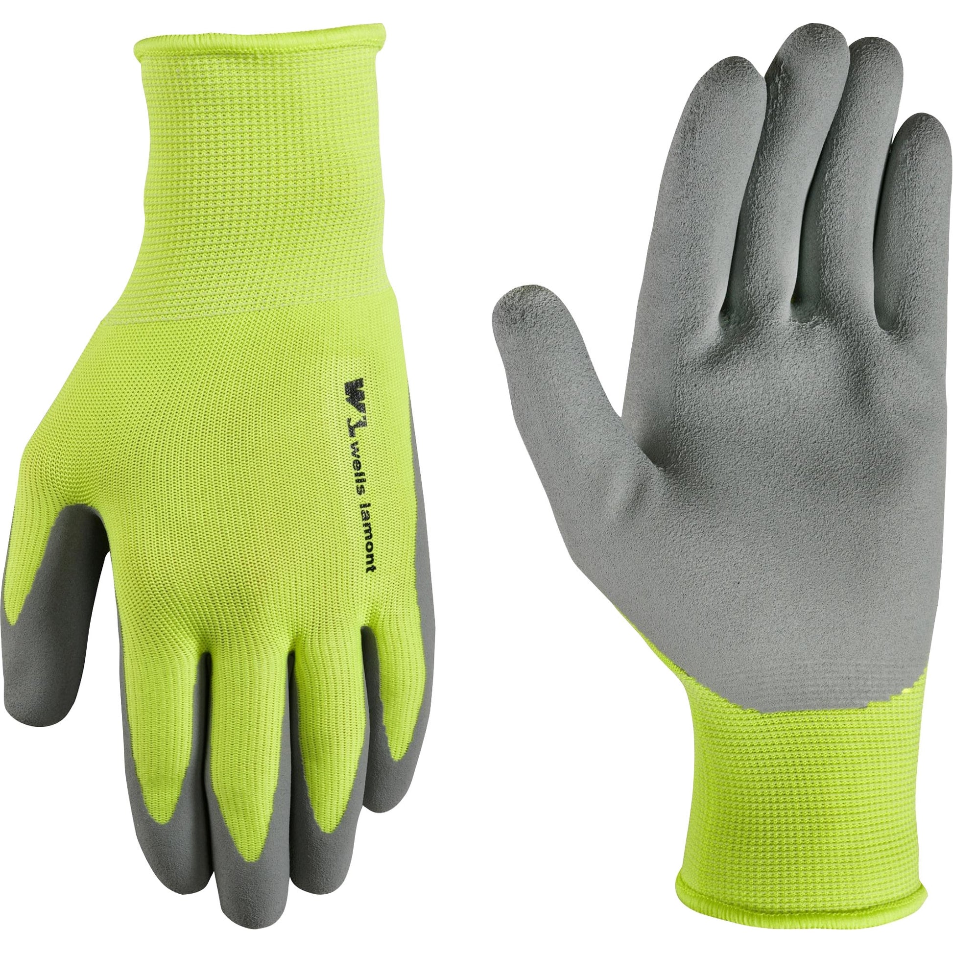 Wells Lamont Mens Hi Visibility Latex Gloves