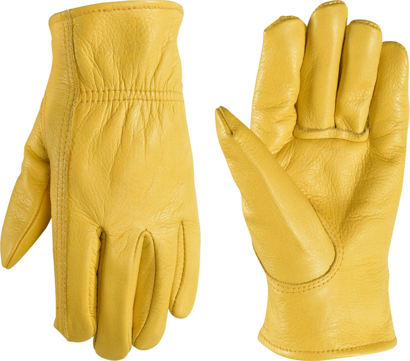 Wells Lamont Youth Grain Cowhide Full Leather Gloves