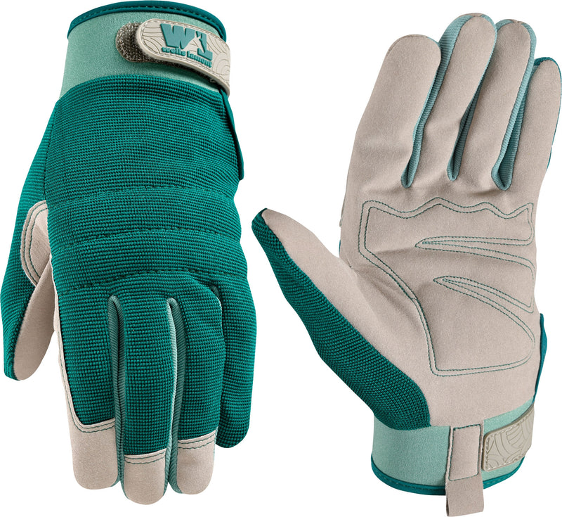 Wells Lamont Ladies Synthetic Leather Gloves
