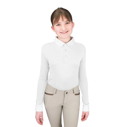 Ovation Childs Classic LS Polo Show Shirt