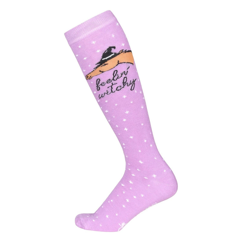 Dapplebay Ladies Feelin' Witchy Knit Boot Socks