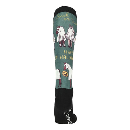 Dapplebay Ladies Horse Ghosts Slick Boot Socks