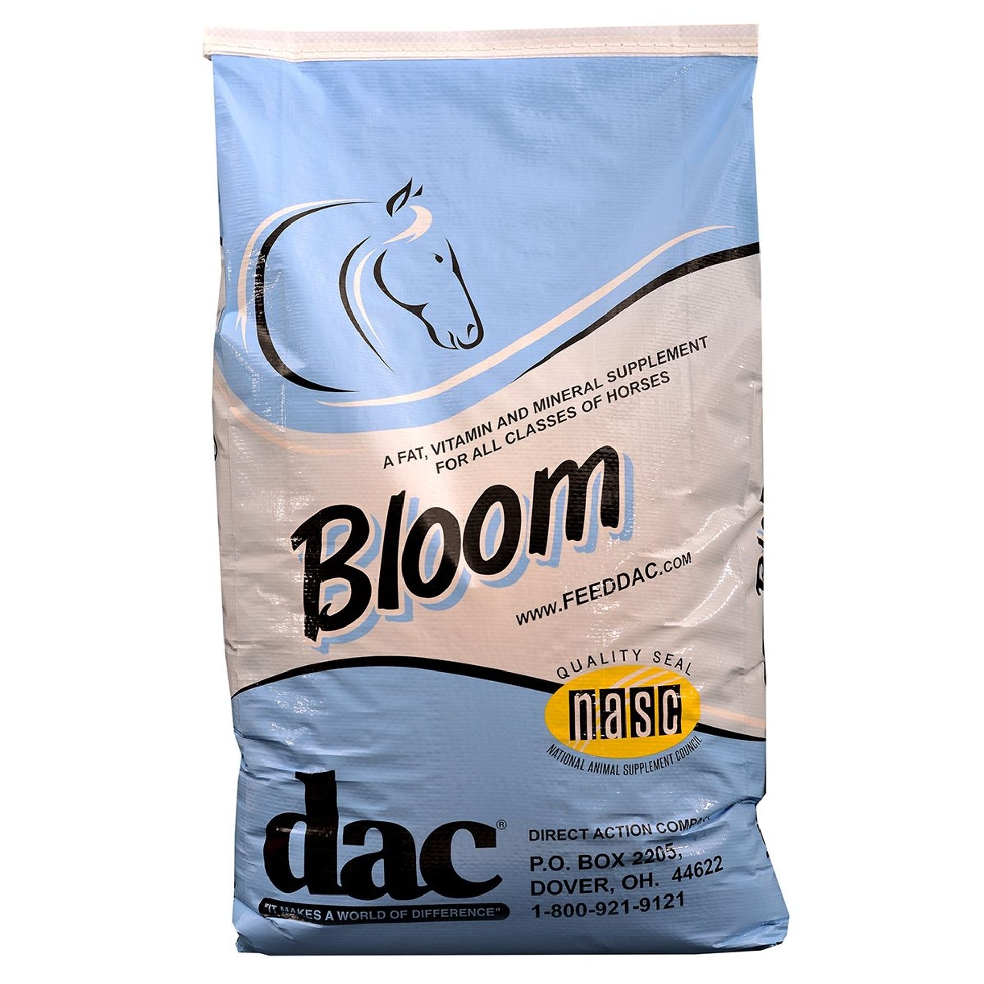 dac Bloom Coat, Skin and Weight Gain Horse Supplement