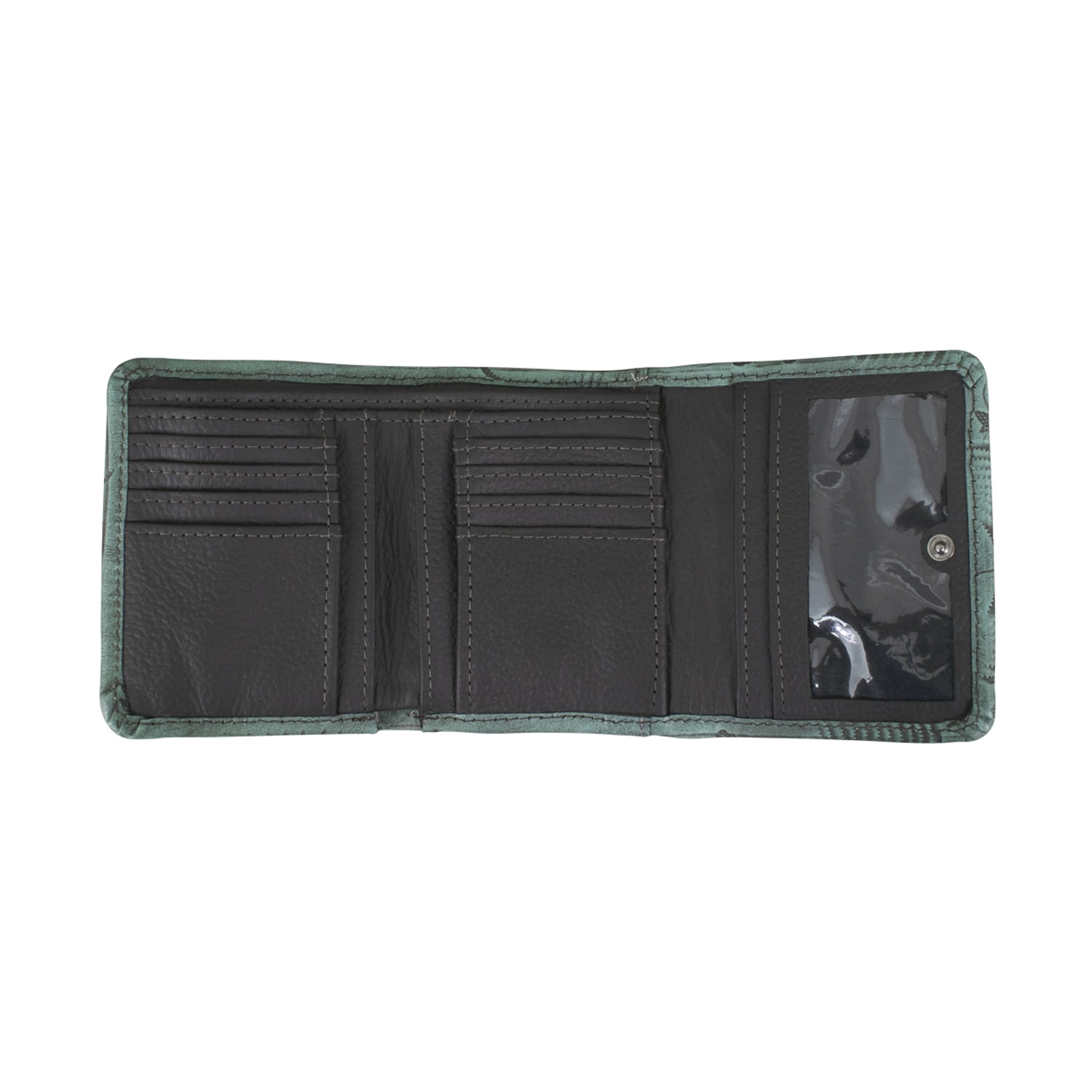 American West Hair-On Small Ladies Tri-Fold Wallet