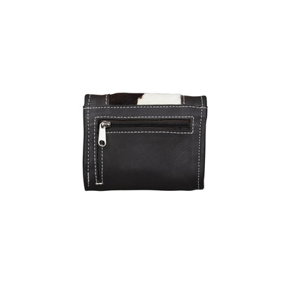 American West Hair-On Small Ladies Tri-Fold Wallet
