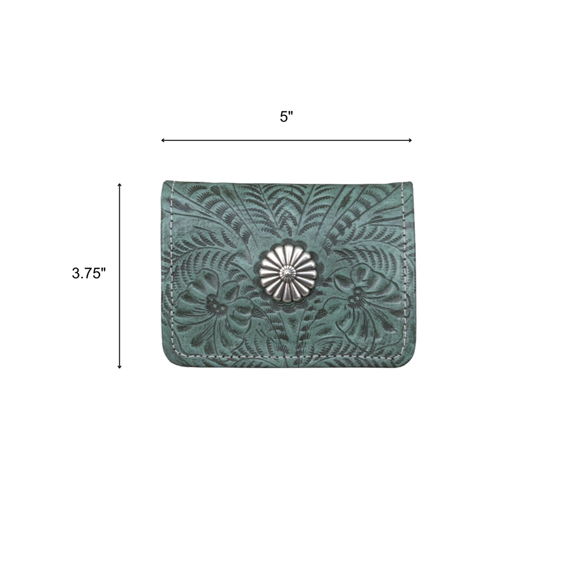 American West Ladies Small Tri-Fold Wallet