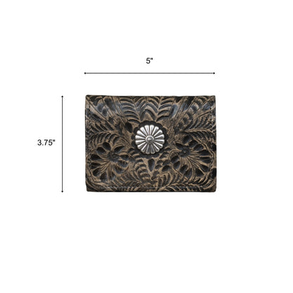 American West Ladies Small Tri-Fold Wallet