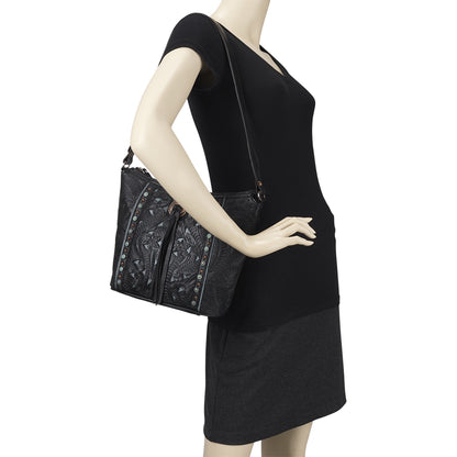 American West Hill Country Zip Top Bucket Tote