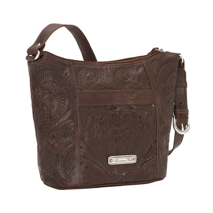 American West Hill Country Zip Top Bucket Tote
