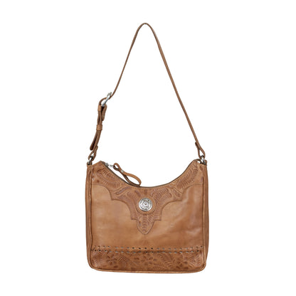 American West Harvest Moon Shoulder Bag with Conceal Carry Pocket on Back