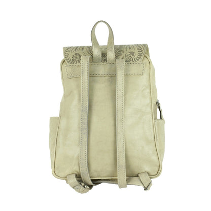 American West Lariats and Lace Backpack With Zipper Closure And Tooled Flap