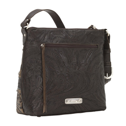 American West Saddle Ridge Zip Top Shoulder Bag