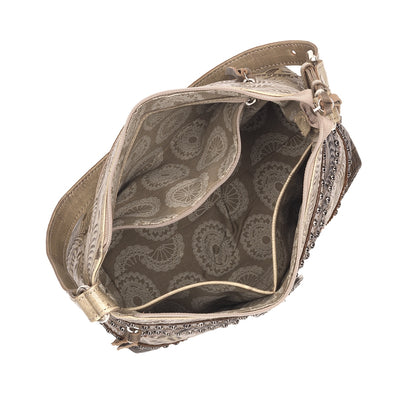 American West Saddle Ridge Zip Top Shoulder Bag