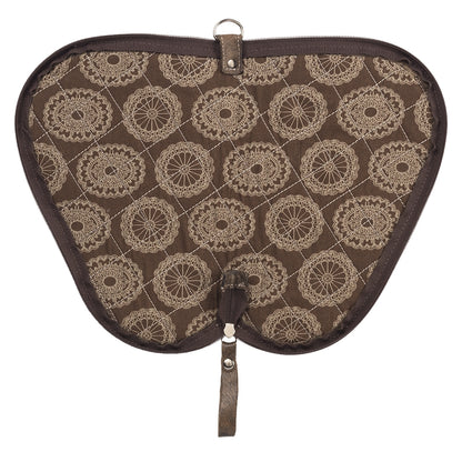 American West Large Padded Gun Case with Hair-On Hide