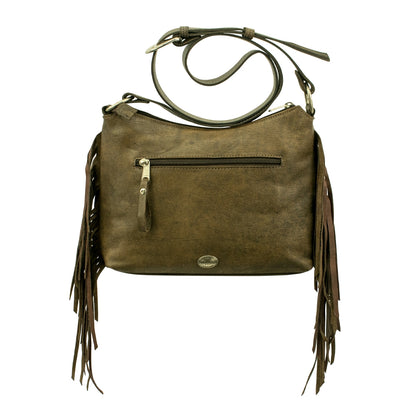 American West Freindship Arrows Zip Top Shoulder Bag