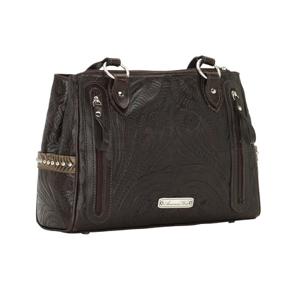 American West Annie's Secret Collection Multi-Compartment Tote with Conceal Carry Pocket on Back