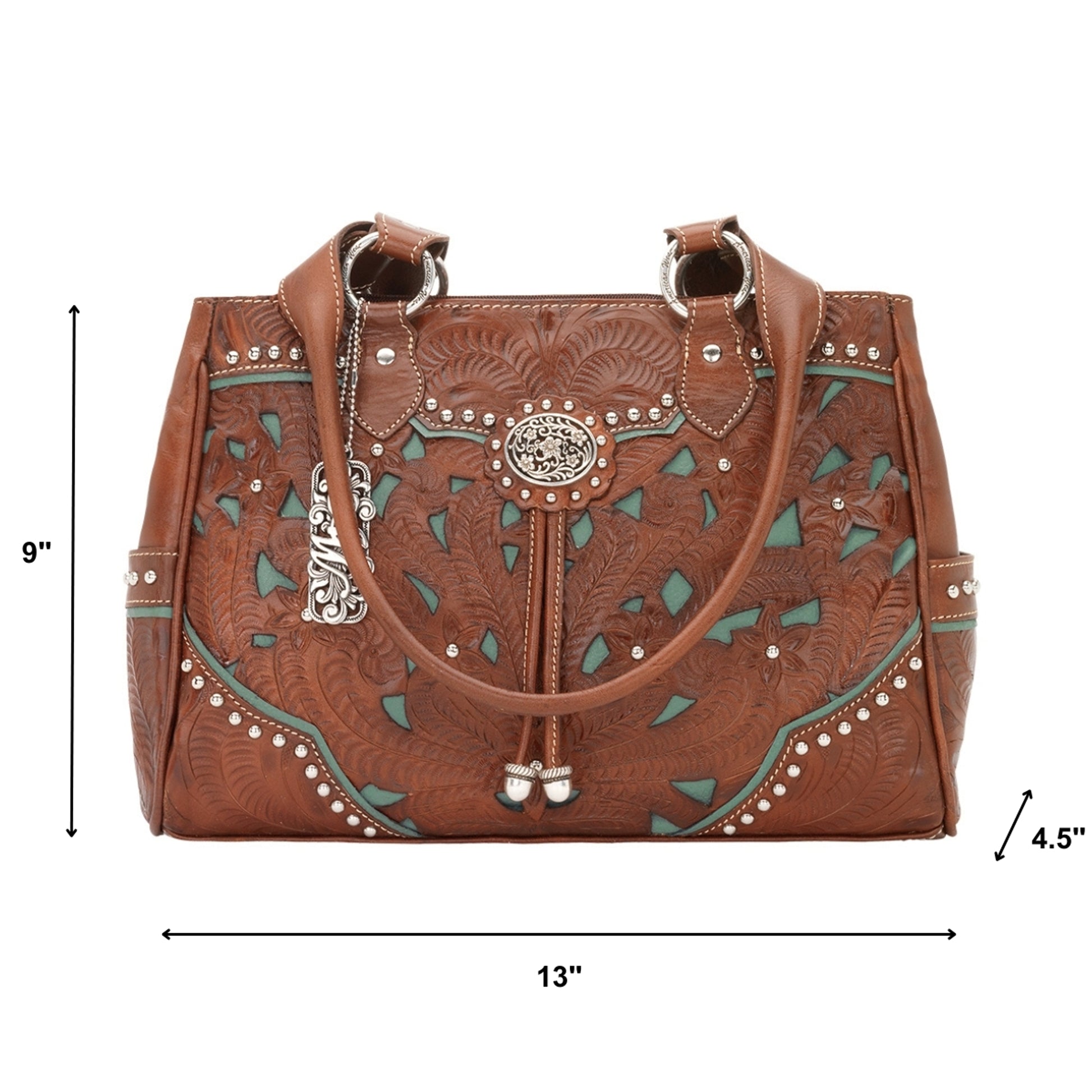 American West Lady Lace Multi Compartment Organizer Tote