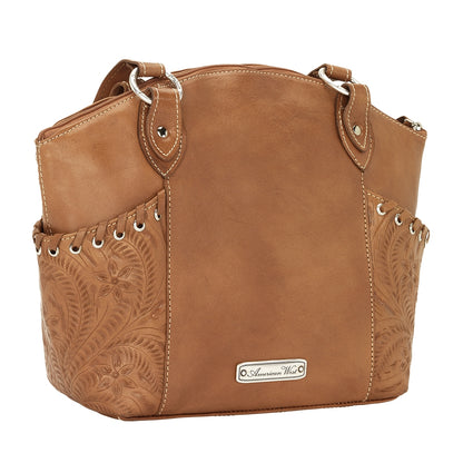 American West Harvest Moon Zip Top Bucket Tote