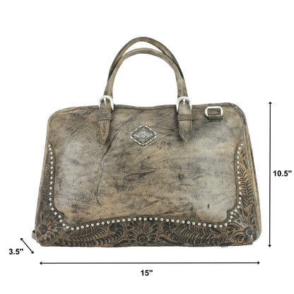 American West Cowtown Zip Around Smart Briefcase