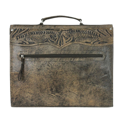 American West Classic Travel Multi-Compartment Briefcase