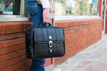 American West Classic Travel Laptop Briefcase