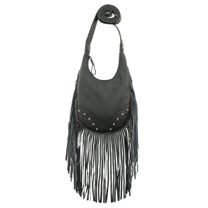 American West Fringed Cowgirl Crossbody with Fringe