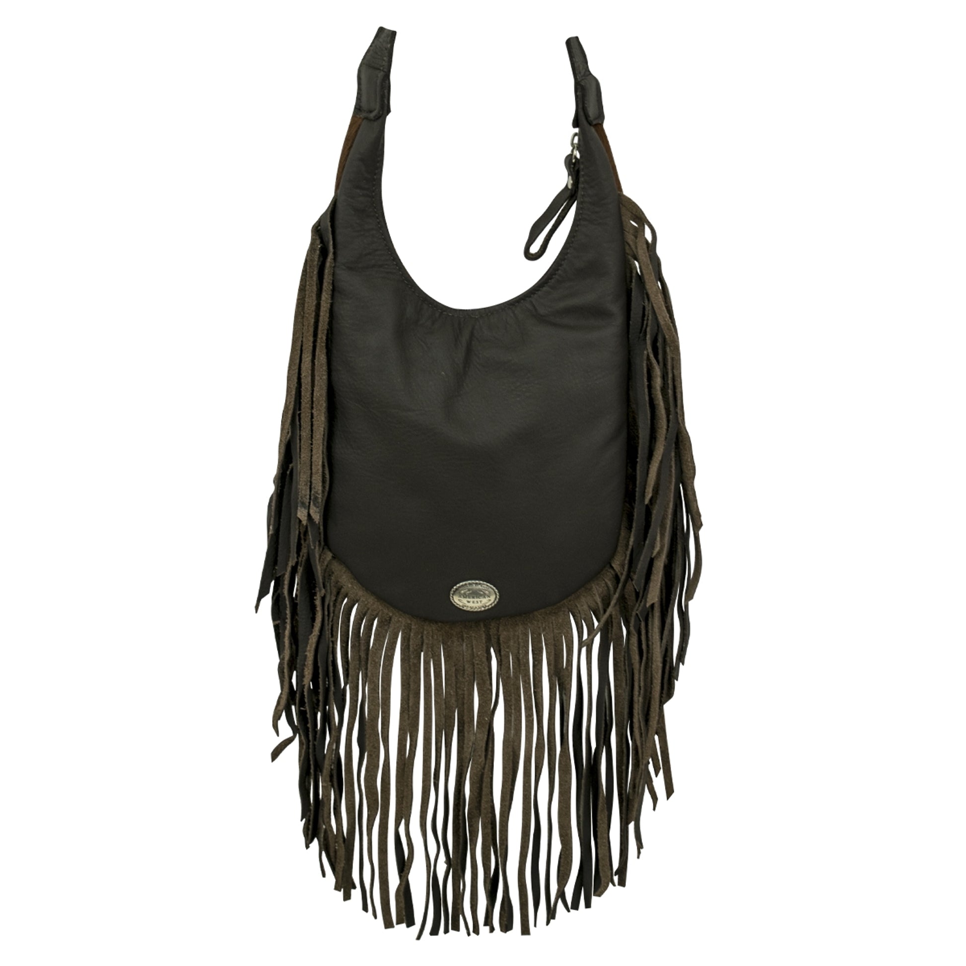 American West Fringed Cowgirl Crossbody with Fringe