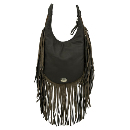 American West Fringed Cowgirl Crossbody with Fringe