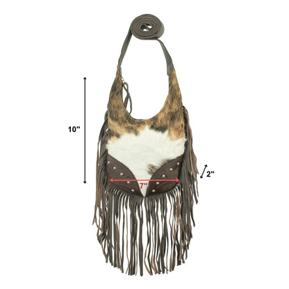 American West Fringed Cowgirl Crossbody with Fringe