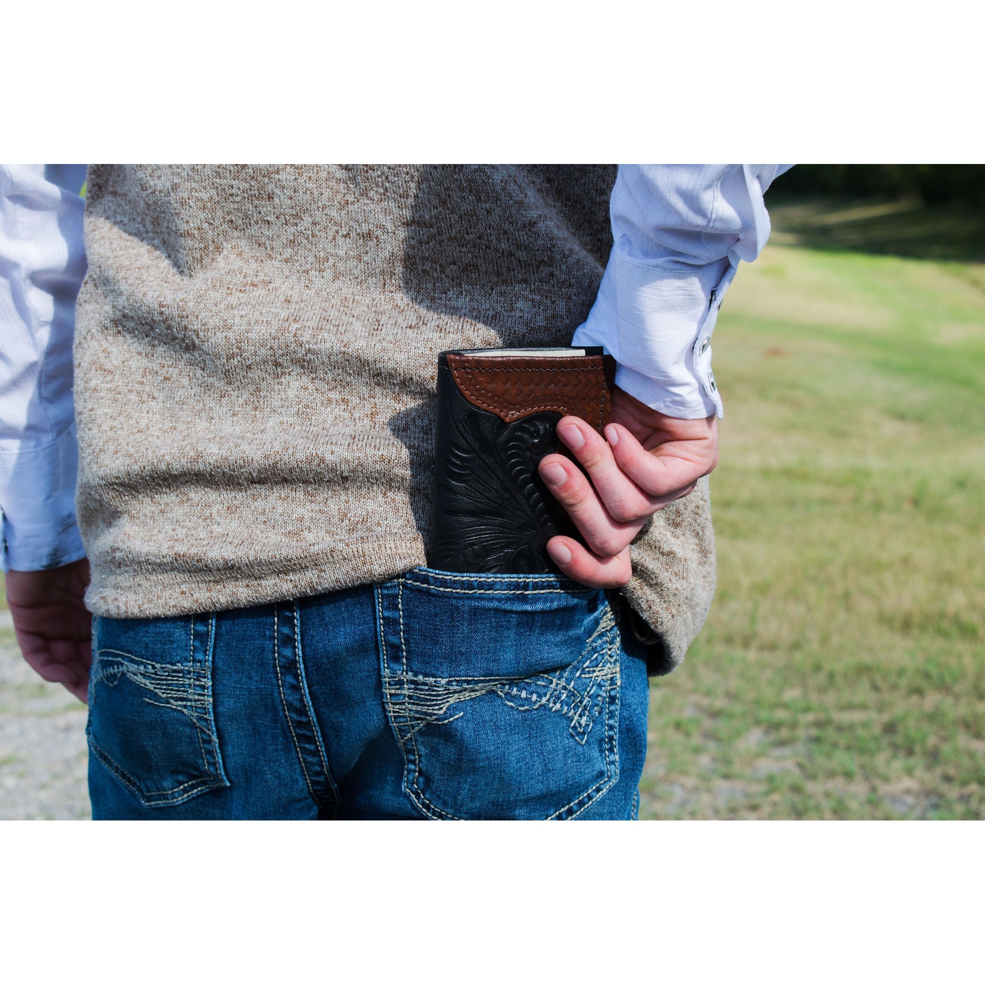 American West Mens Rodeo Wallet