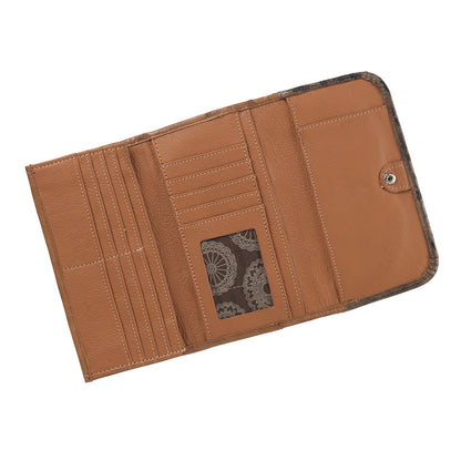 American West Saddle Ridge Ladies Tri-Fold Wallet