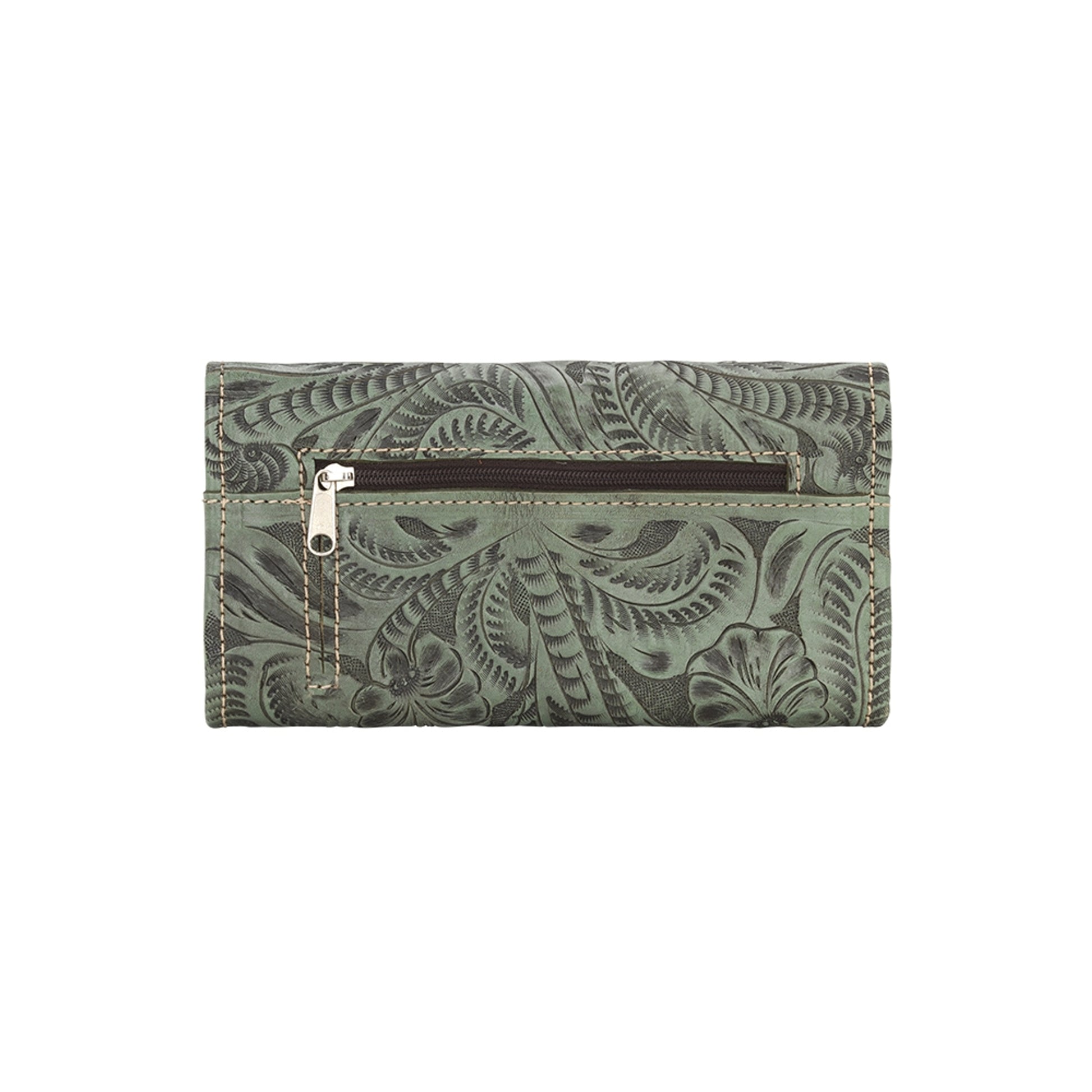 American West Saddle Ridge Ladies Tri-Fold Wallet