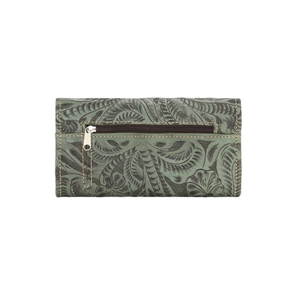 American West Saddle Ridge Ladies Tri-Fold Wallet