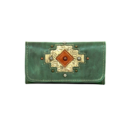 American West Navajo Soul Tri-Fold Wallet