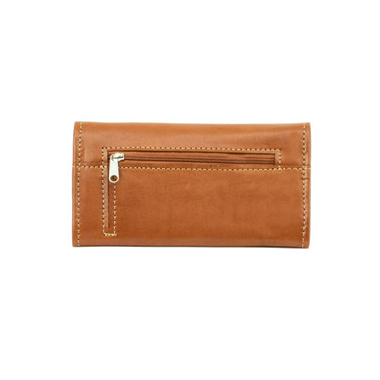 American West Tribal Weave Ladies Tri-Fold Wallet