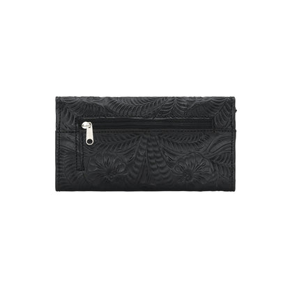 American West Ladies Tri-Fold Wallet