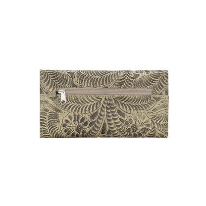 American West Ladies Tri-Fold Wallet