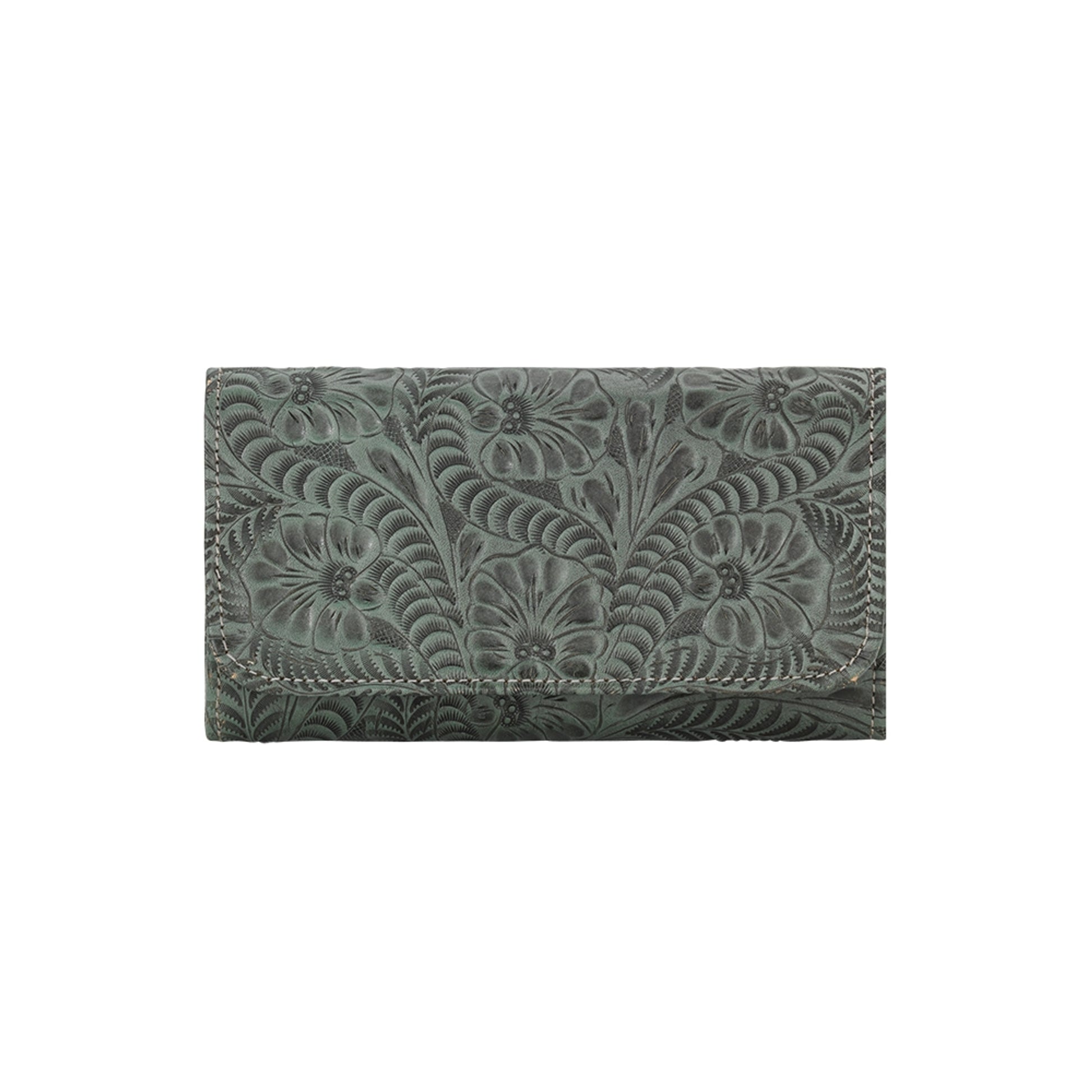 American West Ladies Tri-Fold Wallet